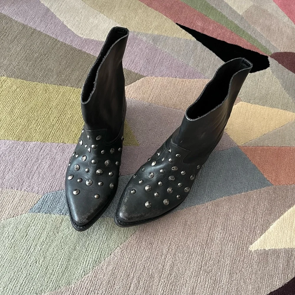 Golden Goose Tribute Stud Ankle Boot - Picture 3 of 14